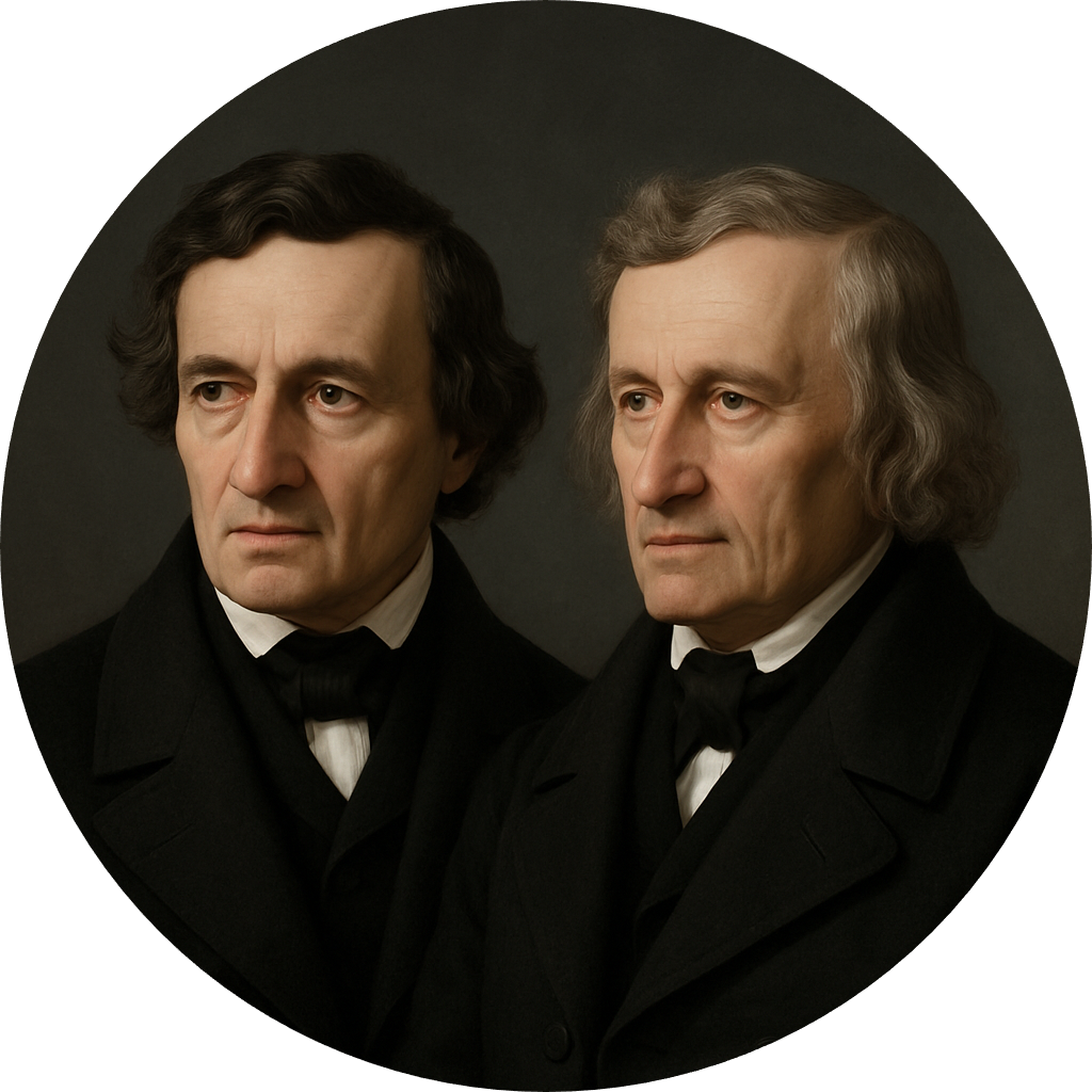 Jacob and Wilhelm Grimm