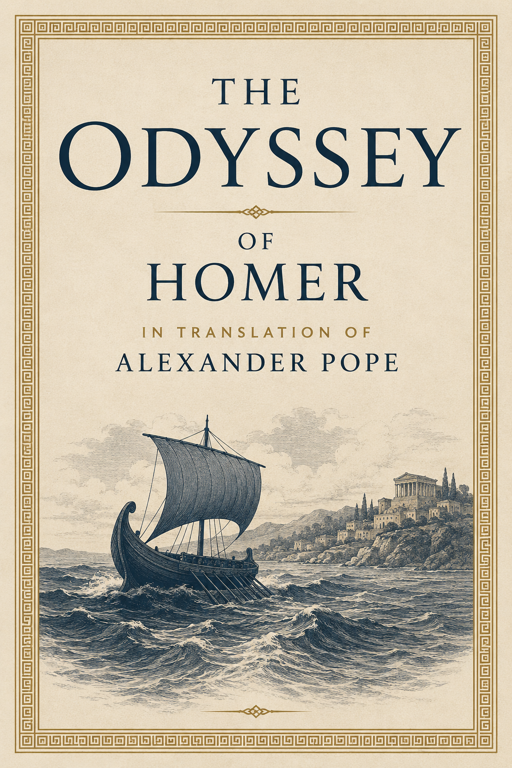 Cover of The Odyssey by Homer