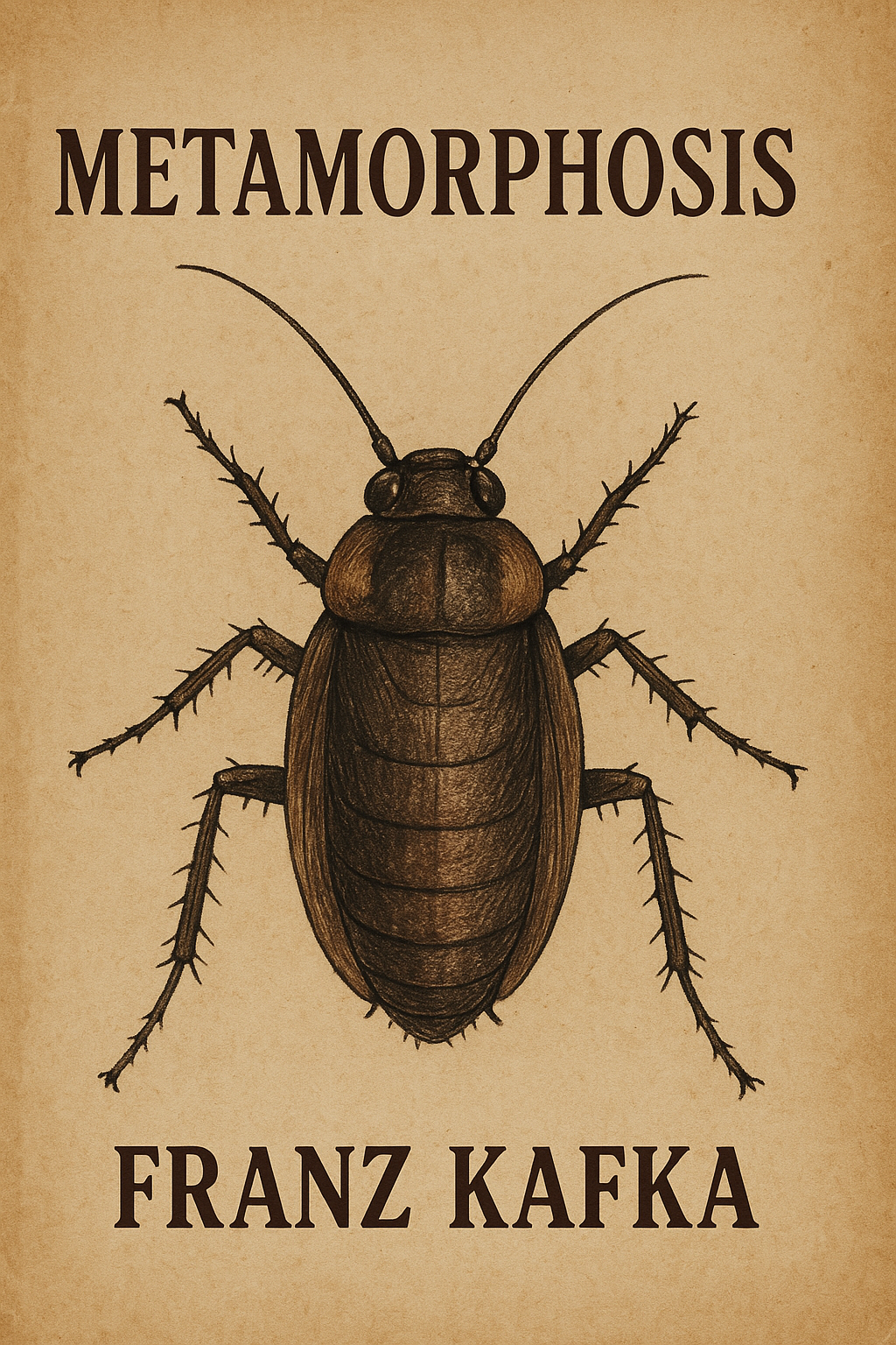 Cover of Metamorphosis by Franz Kafka