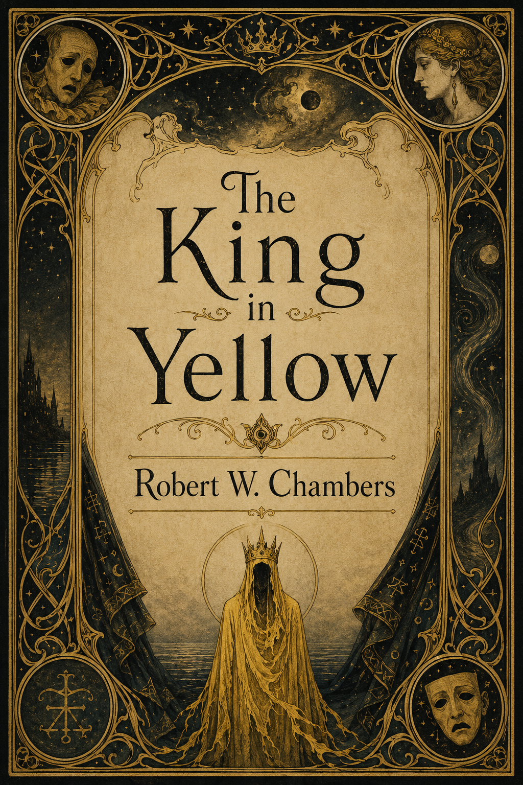Cover of The King in Yellow by Robert W. Chambers