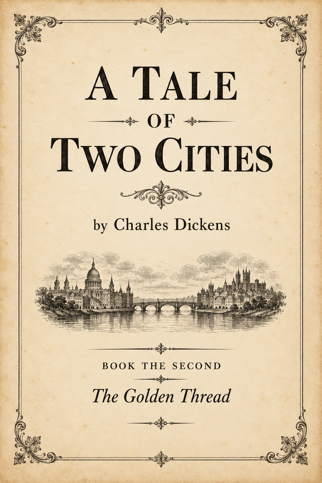 Cover of The Golden Thread by Charles Dickens
