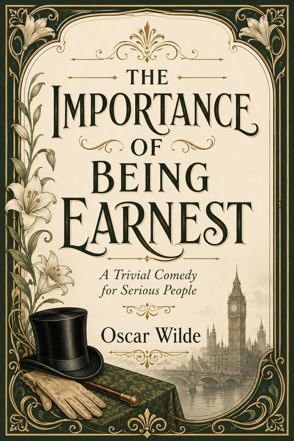 Cover of The Importance of Being Earnest: A Trivial Comedy for Serious People by Oscar Wilde