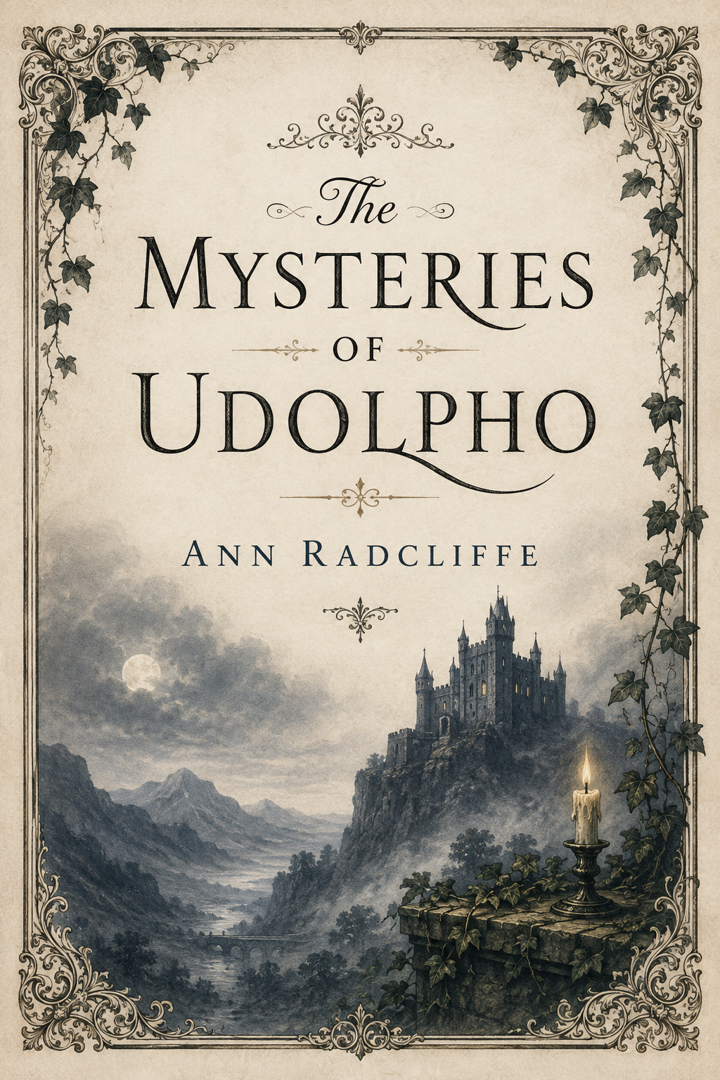 Cover of The Mysteries of Udolpho by Ann Ward Radcliffe