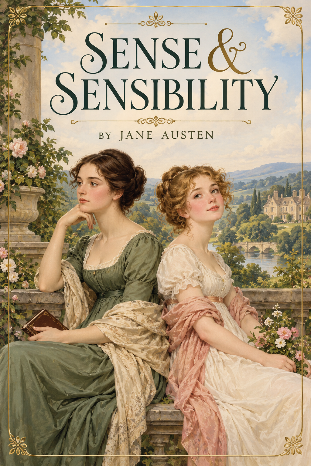 Cover of Sense and Sensibility by Jane Austen