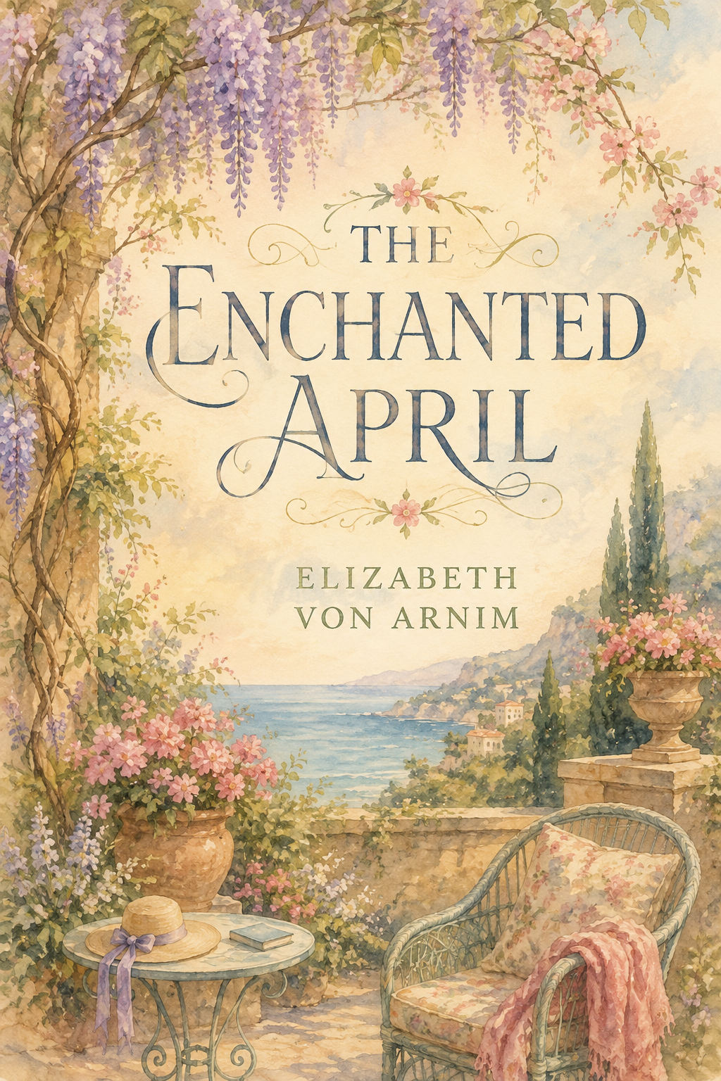 Cover of The Enchanted April by Elizabeth Von Arnim
