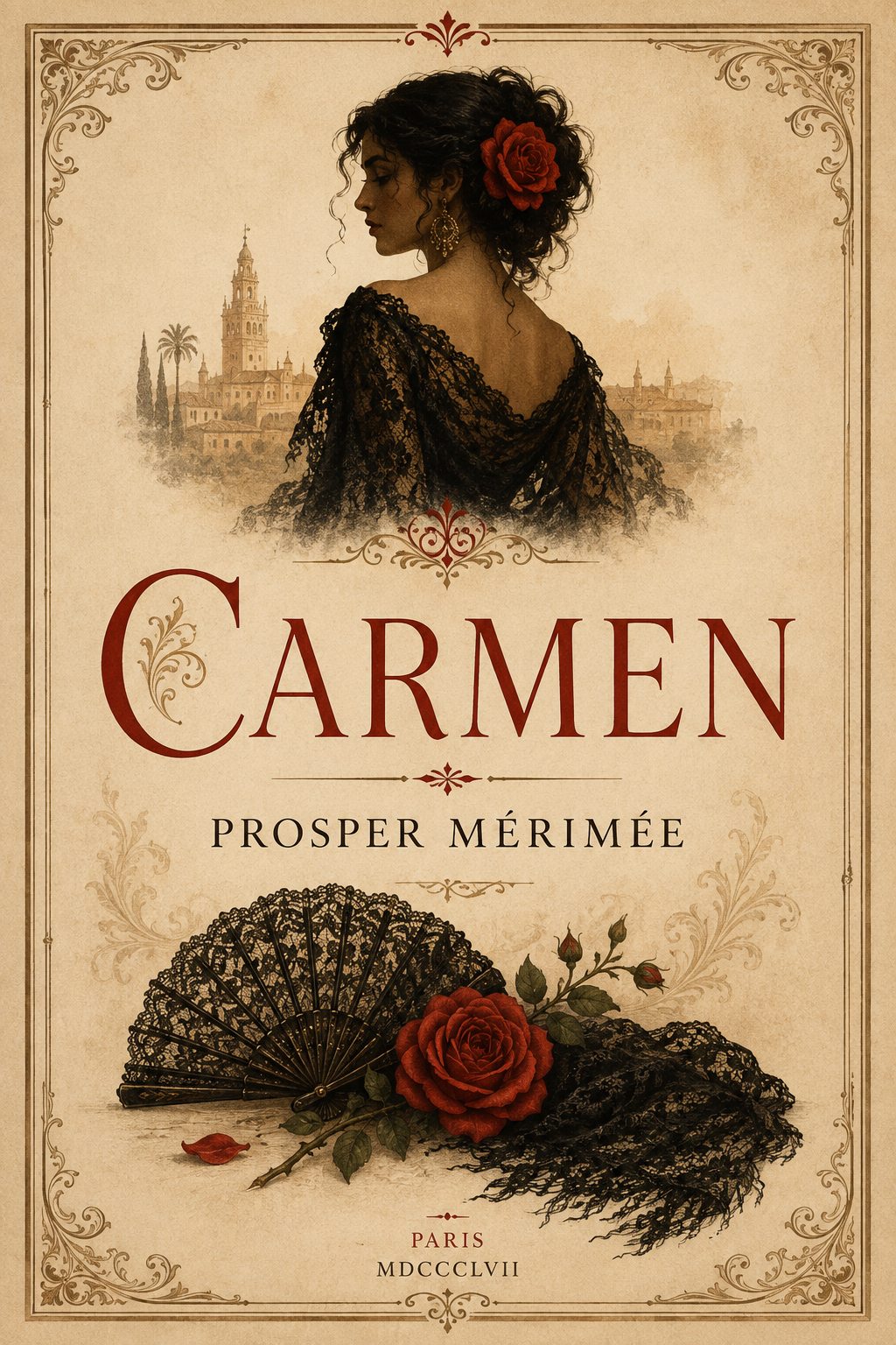 Cover of Carmen by Prosper Mérimée