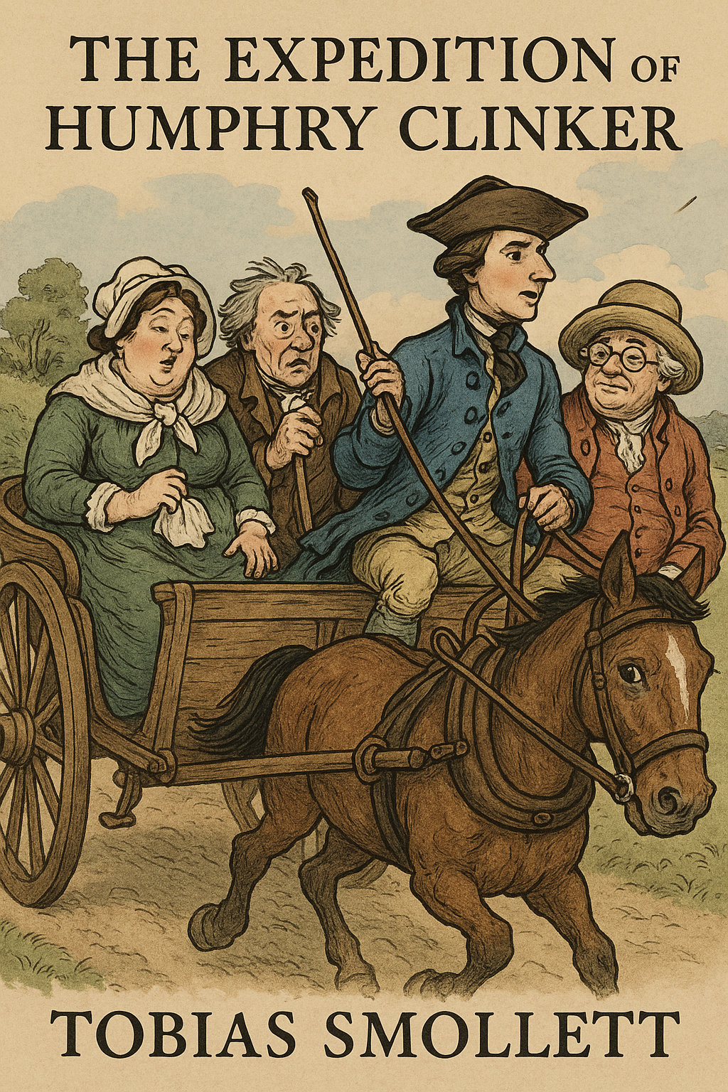 Cover of The expedition of Humphry Clinker by Tobias Smollett