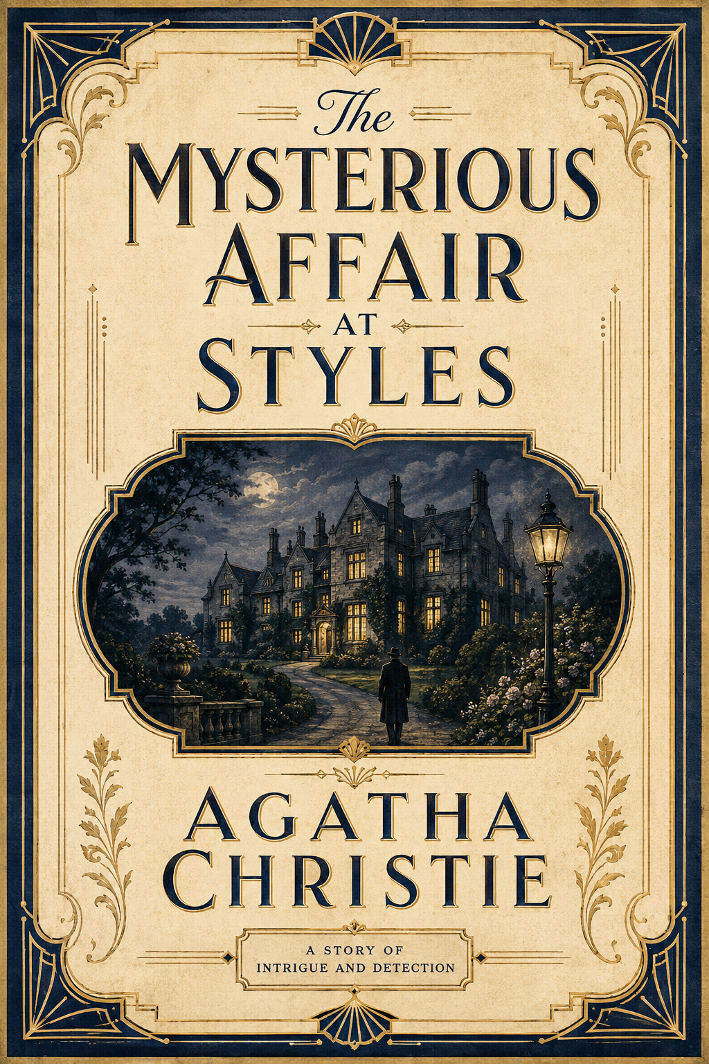 Cover of The Mysterious Affair at Styles by Agatha Christie