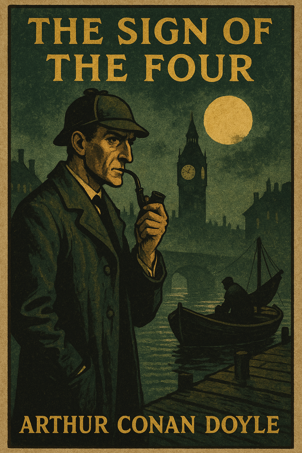 Cover of The Sign of The Four by Sir Arthur Conan Doyle