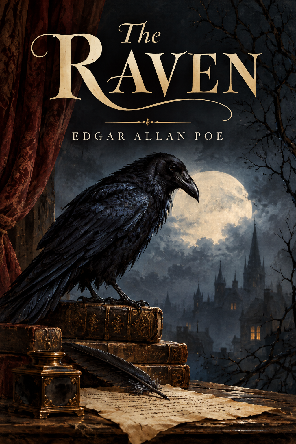Cover of The Raven by Edgar Allan Poe