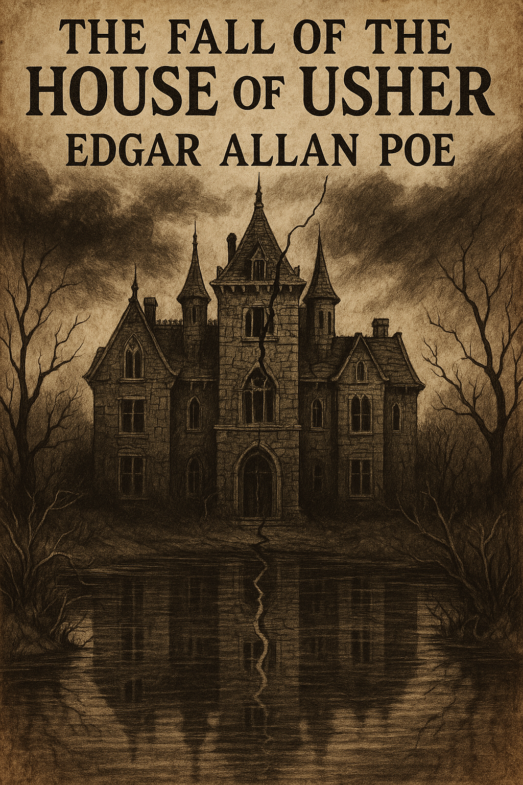 Cover of The Fall Of The House Of Usher by Edgar Allan Poe
