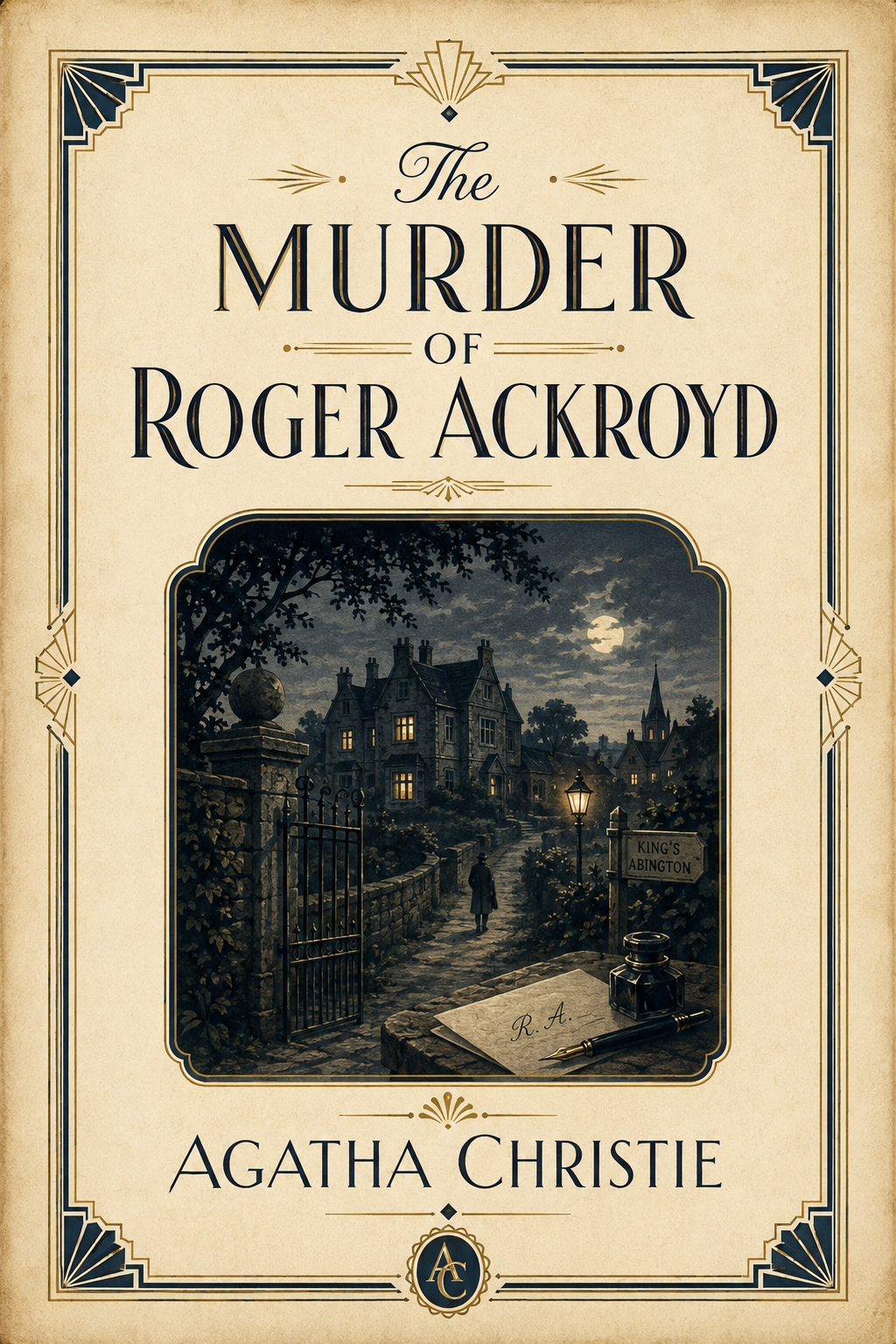 Cover of The Murder of Roger Ackroyd by Agatha Christie