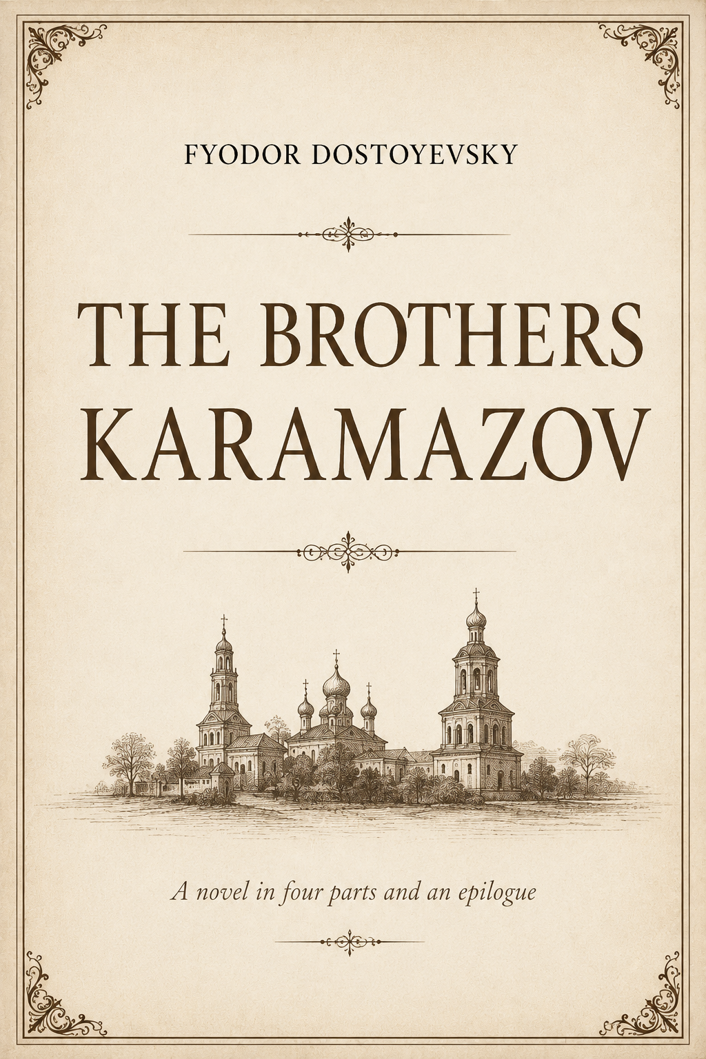 Cover of The Brothers Karamazov by Fyodor Dostoyevsky