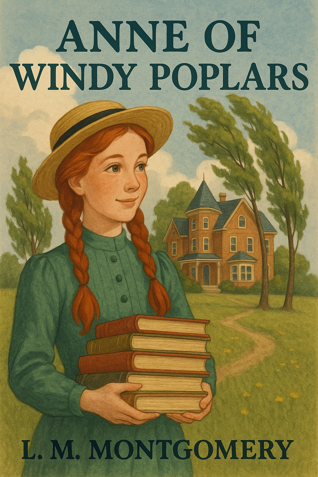 Cover of Anne of Windy Poplars by Lucy Maud Montgomery