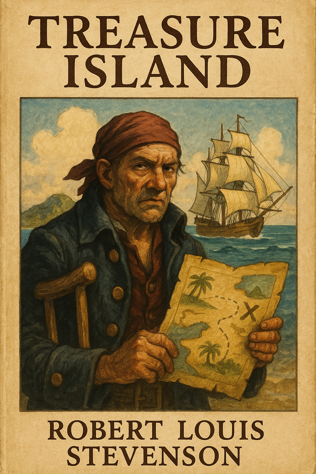 Cover of Treasure Island by Robert Louis Stevenson