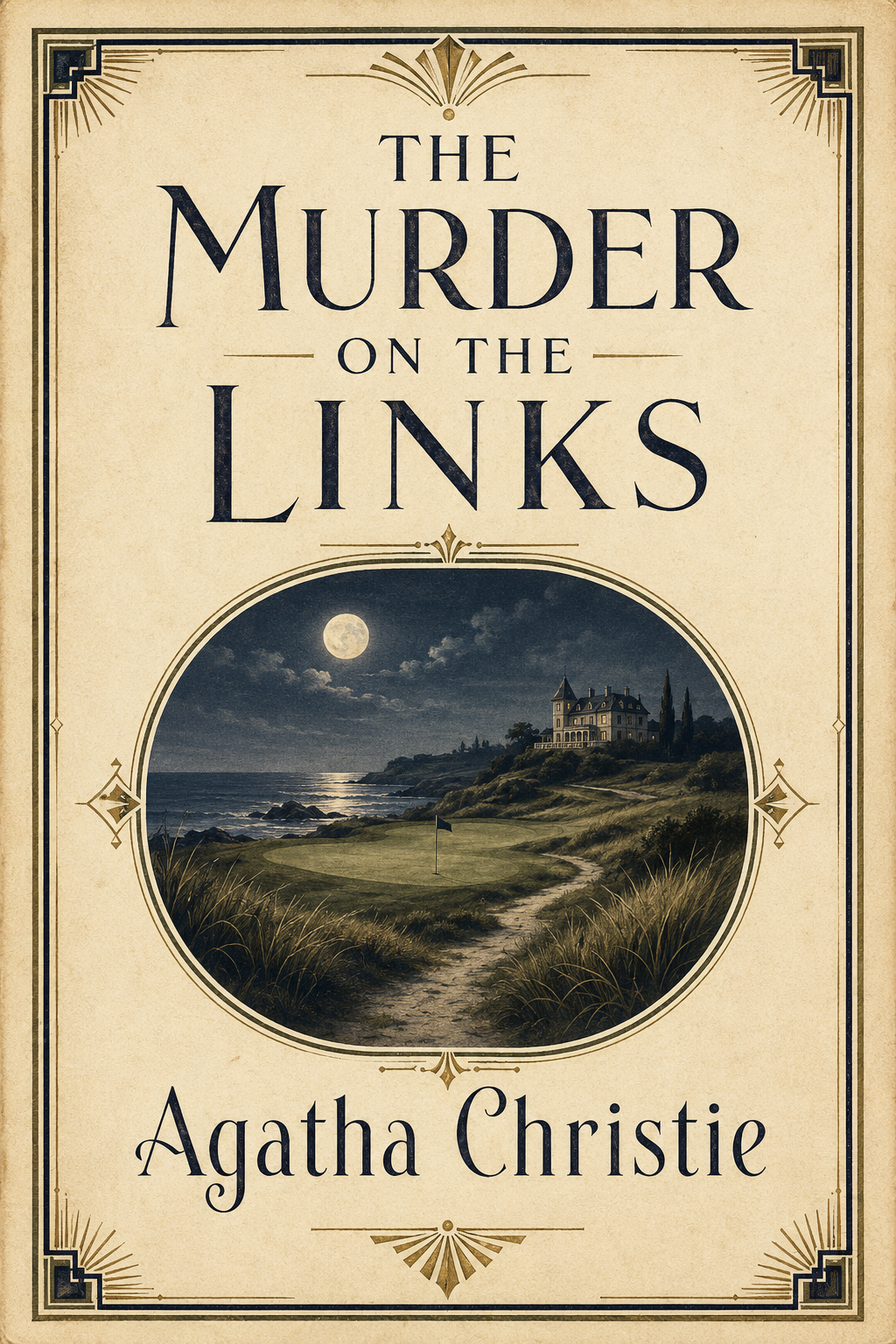 Cover of The Murder on the Links by Agatha Christie
