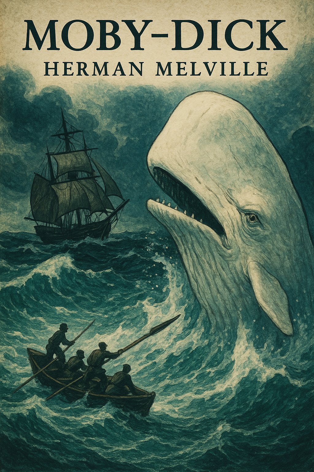 Cover of Moby Dick by Herman Melville
